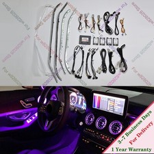 64 Farben APP Control LED Umgebungslicht Atmosphärenlampe Set für W205 GLC X253 64 Farben APP Control LED Umgebungslicht Atmosphärenlampe Set für W205 GLC X253