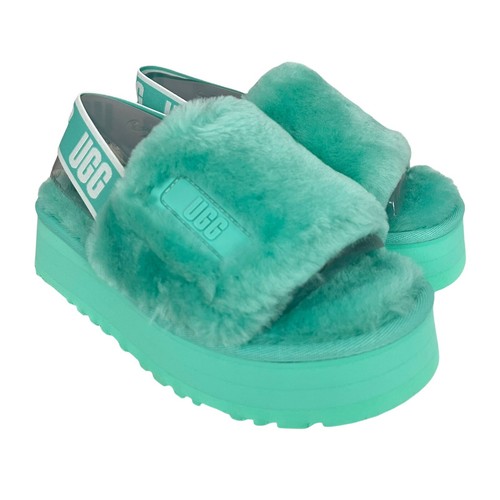 mint ugg slides