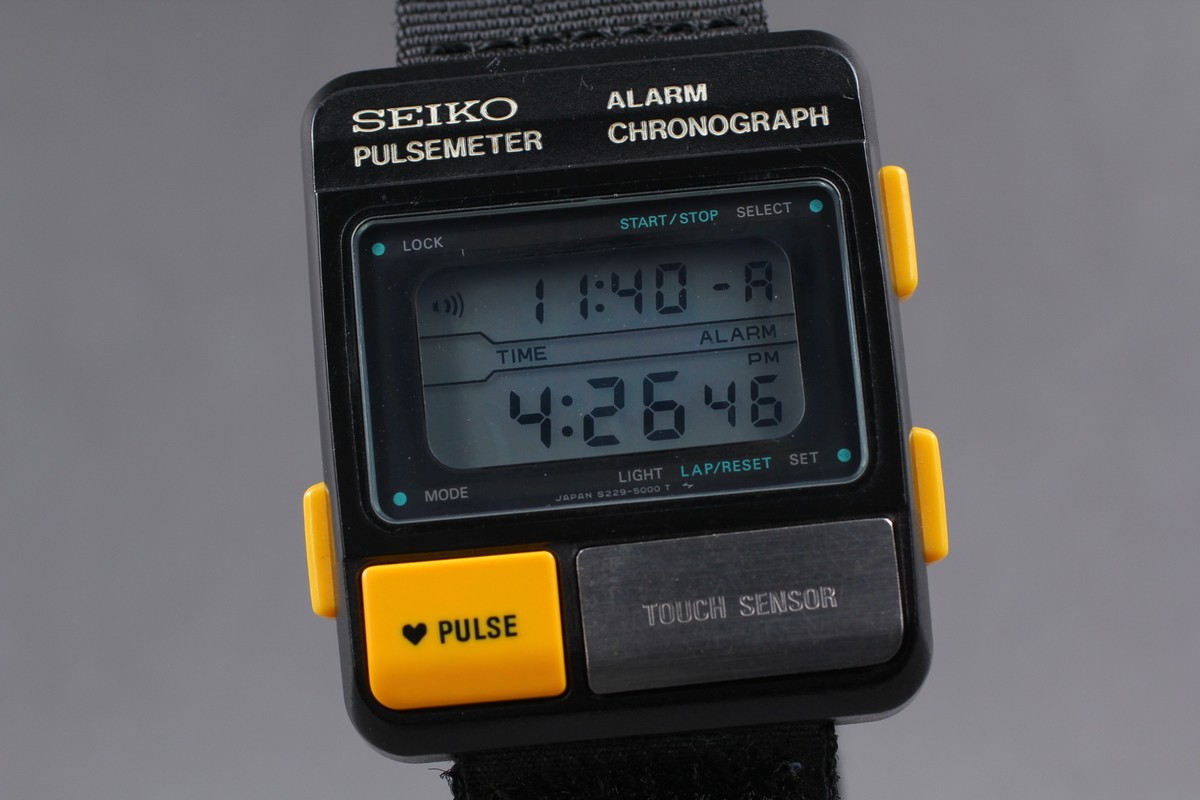 Near MINT] SEIKO Pulsemeter S229-5001 Aliens Colonial