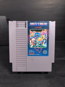 Ghosts 'n Goblins With Manual (Nintendo NES, 1986) Authentic And Tested