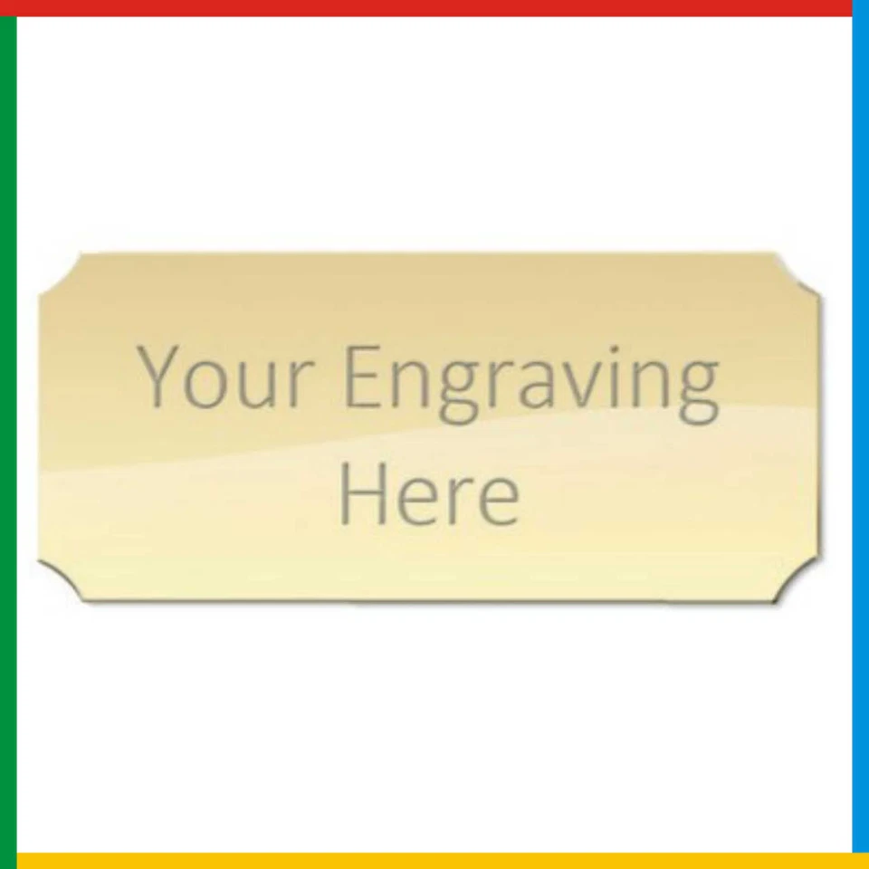 TROPHY PLANET GRAVIERTE METALLTROPHÄENPLAKETTE: Gold oder Silber: MEHRERE GRÖSSEN: Platte für Trophäen