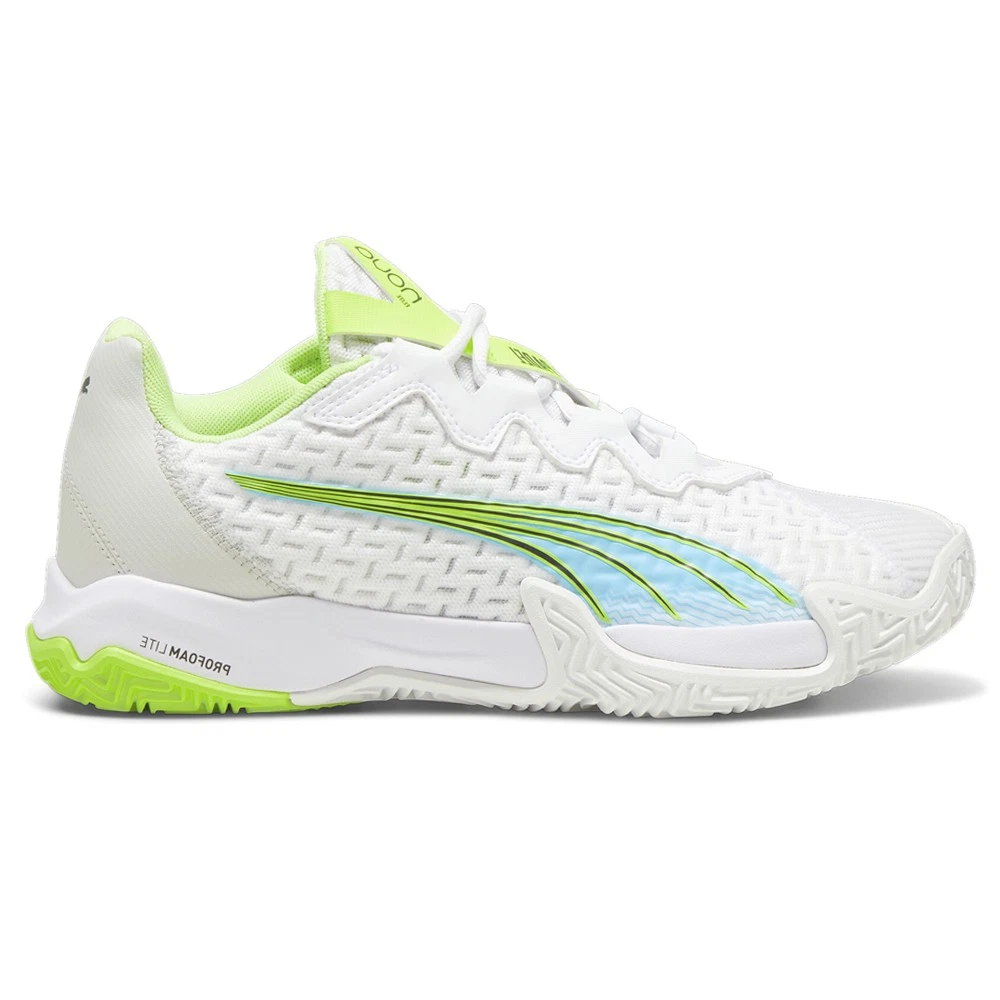Scarpe da ginnastica PUMA Nova Elite Court Pickleball da uomo bianche 10759704