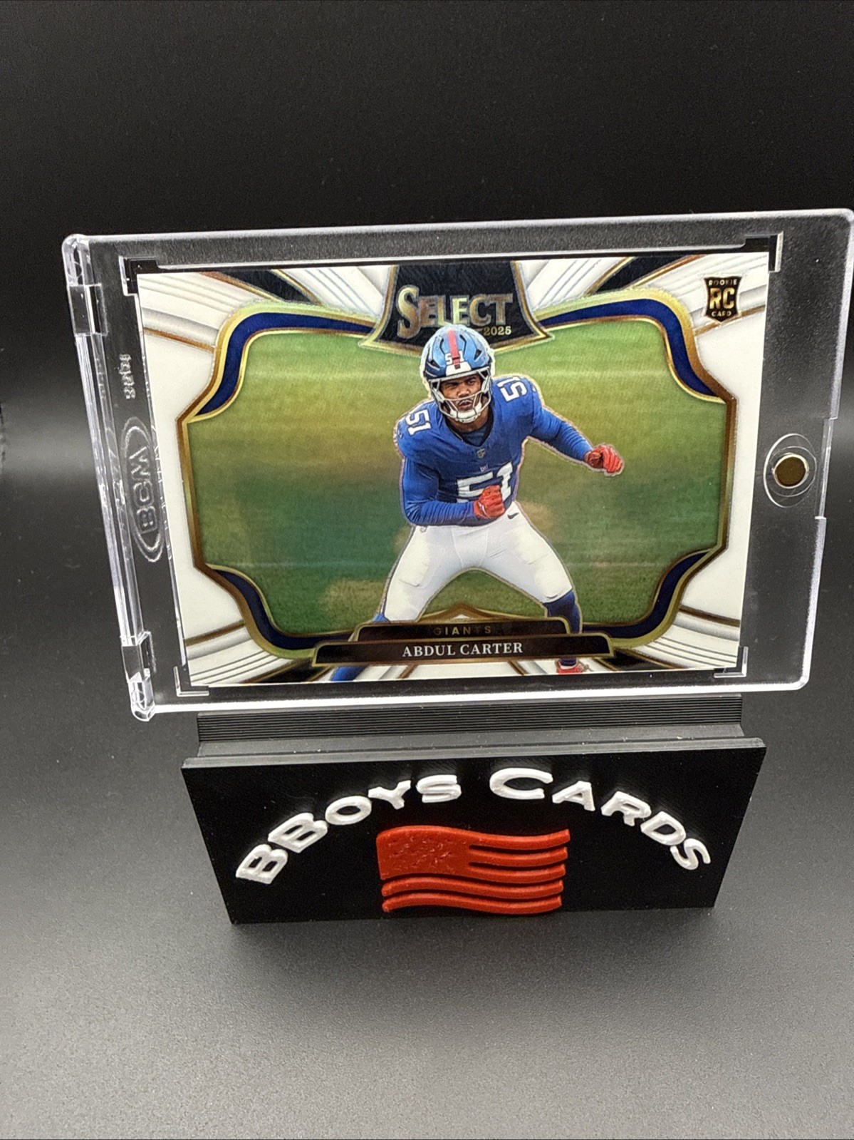ABDUL CARTER 2025 Select Rookie Field Level White Prizm /35 🔥 Giants (RC)