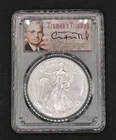 2023 1oz .999 Silver Eagle | PCGS MS70 1st Day | Signed By Clifton Truman Daniel