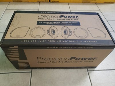 Precision Power Hd14.652 Motorcycle Audio Fairing Speaker 2014+ Up Harley 2 Ohm 