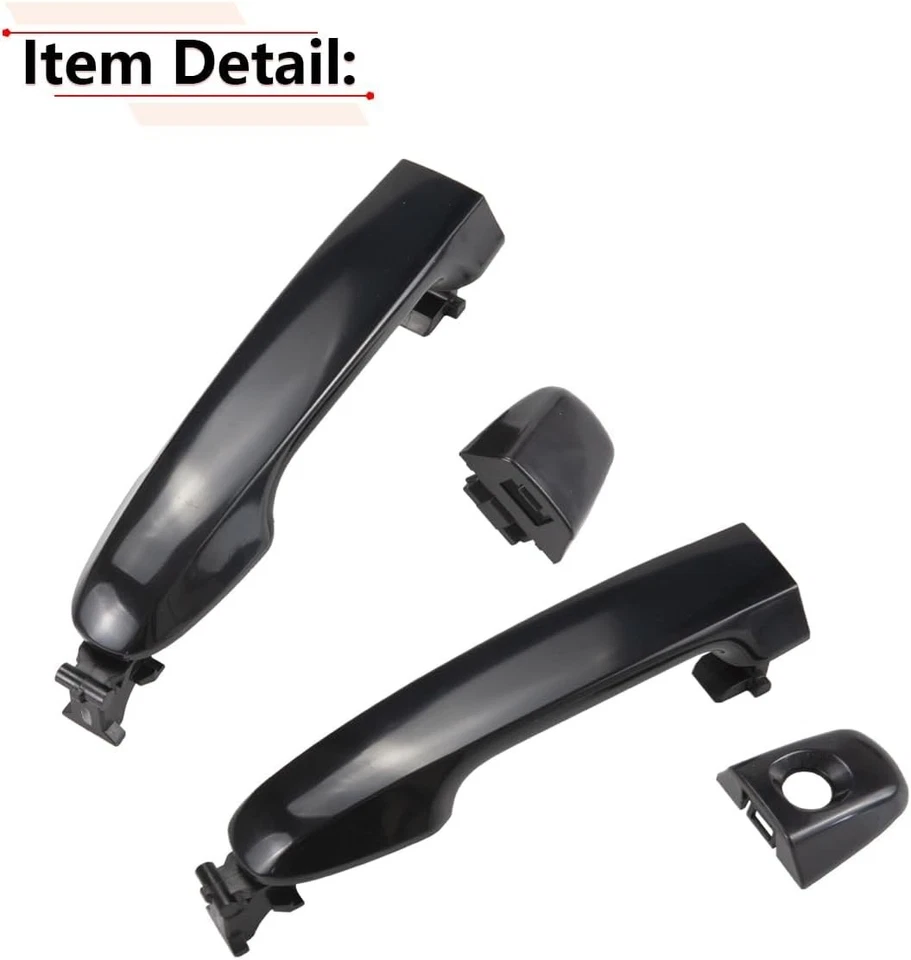 1Set Exterior Door Handle Compatible with Toyota Camry 2012 2013 2014 2015 2016 — 第 3/4 张图片