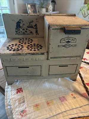 EMPIRE WARM BAKE, WORKING TOY OVEN MCM VTG RARE