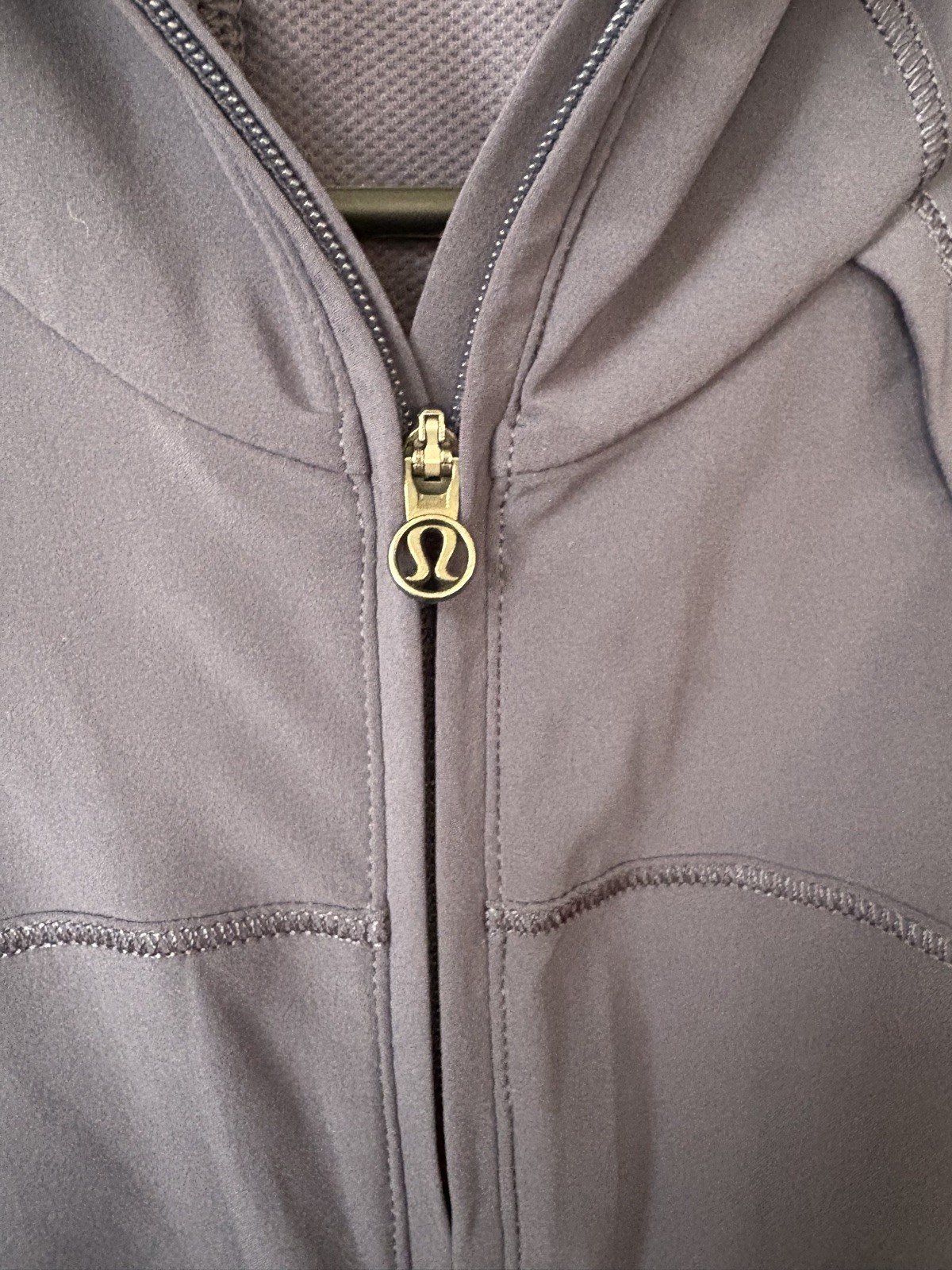 LULULEMON RARE Hoodie Womens 1/2 Zip Pullover size 4 navy blue Jacket #001 image 5