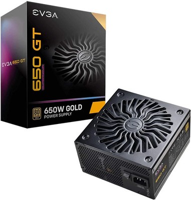 EVGA 220-GT-0650-Y2 Supernova 650 Gt Power Supply  Unit W 24-Pin Atx Black ~E~