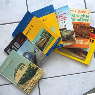 Eisenbahn Literatur Konvolut: Baureihe 78 E 18 E 32 E 52 E 93/E 94 Archiv