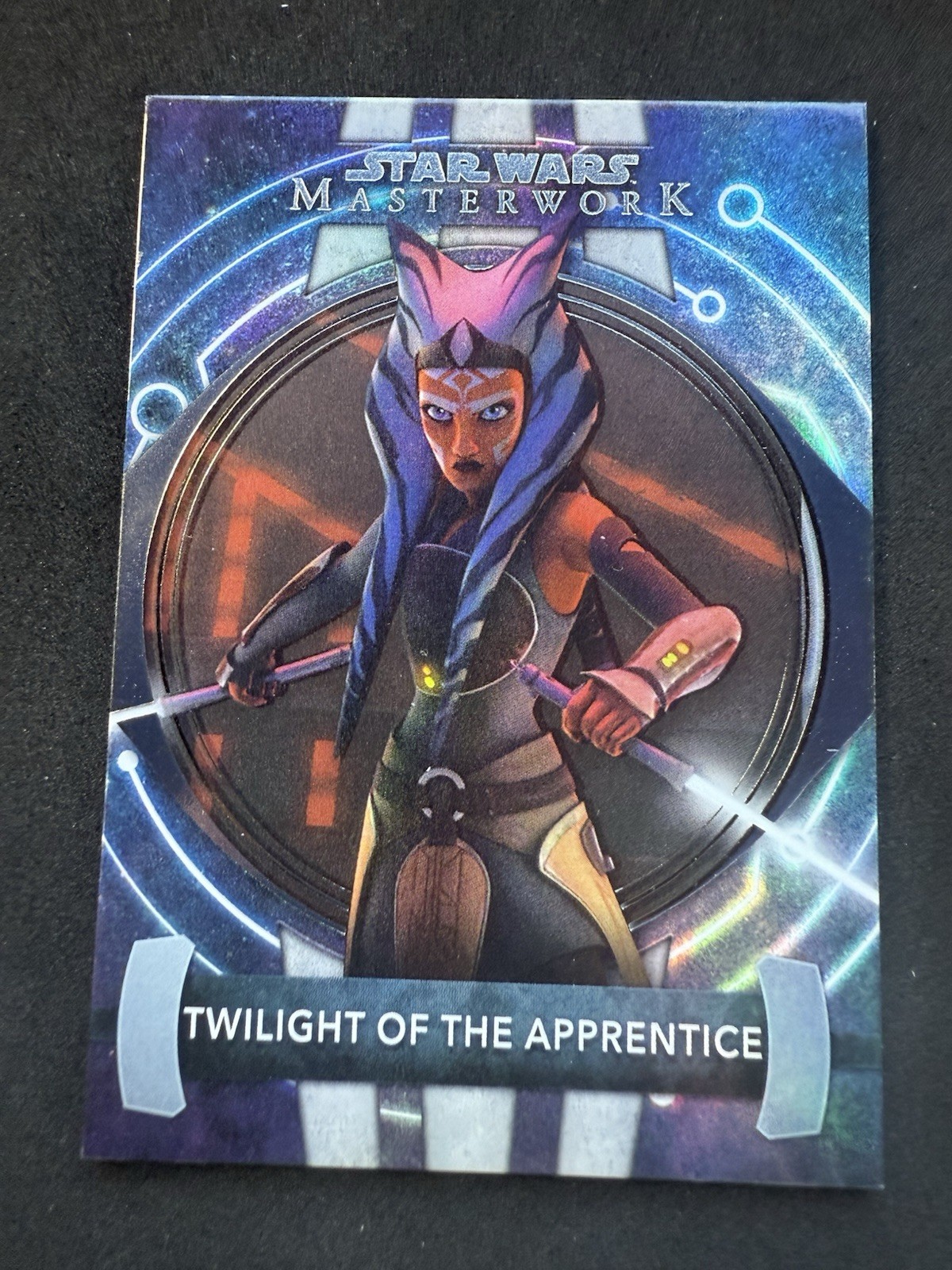 2024 Masterwork Star Wars #JA-10 Ahsoka Twilight Of The Apprentice Foil /299