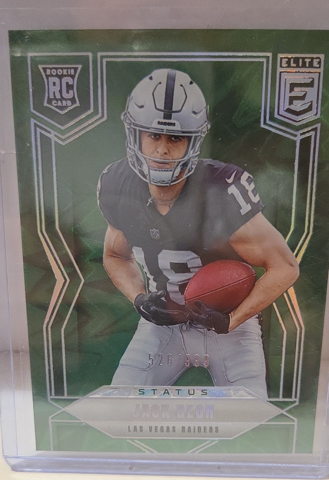 2025 Panini Donruss Elite - Rookies Jack Bech #177 Status Explosion /999 (RC)