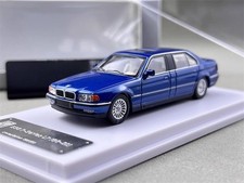 DCM 1/64 Scale BMW 7 Series E38 Blue 1998-01 Diecast Car Model Toy Gift NIB