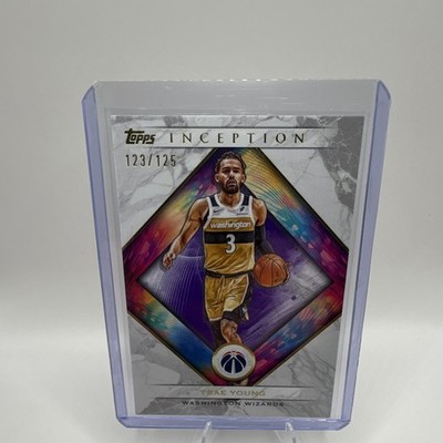 Topps Inception Trae Young Washington Wizards #88 Serial Numbered 123/125