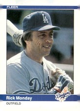 1984 Fleer #106 Rick Monday