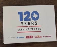 H-E-B HEB 120th Anniversary Gift Card Key Chain NO MONEY ON CARD, IS RELOADABLE