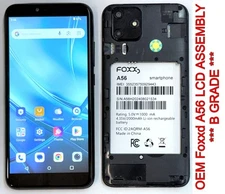LCD Screen Display Touch Assembly + Frame Foxxd A56 Phone 2AQRM-A56  *B GRADE*