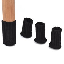 8-Pack Non-Slip Felt Chair Foot Pads, Floor Protection, Reusable, 7x4cm