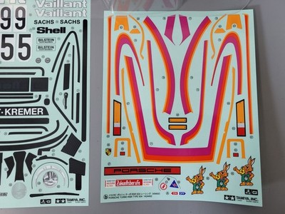 New Tamiya R/C 1/10 Porsche Turbo 934 RSR Vaillant Sticker Decal