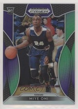 2019-20 Panini Prizm Draft Picks Purple & Green Prizm /199 Miye Oni #60 ow1