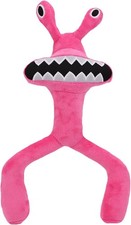 Roblox Rainbow Friends Pink Plush Doll Stuffed Toy for Kids Gift Birthday 10in