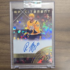 Upper Deck 24-25 Clear Cut SPx Xcitement Autograph Roman Josi Predators 1 OF 1
