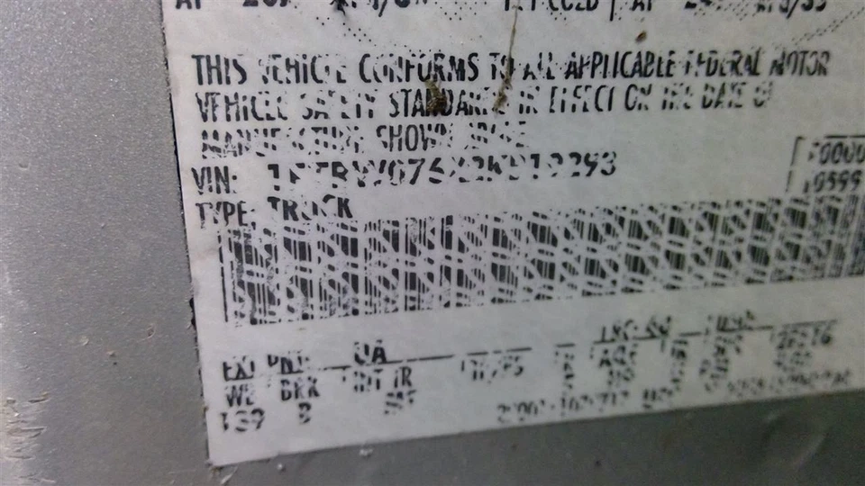 Luz de conducción usada se adapta a: Ford F150 2003 camioneta antiniebla parachoques montado grado Foto 4 de 4