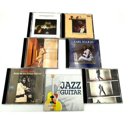 JAZZ & Blues 7 CD Bundle - Coltrane, G Washington Jr, E. Klugh, A. King & More