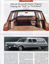 1965 1966 1967 1968 Plymouth Fury Stationwagons Color 3 Pg Article I Ii Iii 1965 1966 1967 1968 Plymouth Fury Stationwagons Color 3 Pg Article I Ii Iii