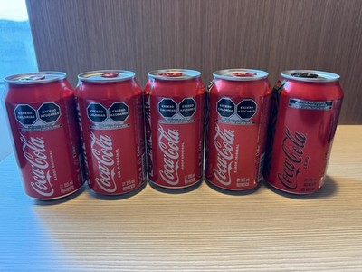 Coca Cola Mexican Cans Commemorating FIFA World Cup 2026 Set Of 5