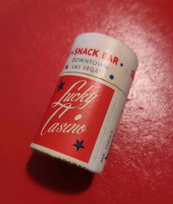 Vintage Las Vegas Matchbook 1963-67 Lucky Casino Very Rare 