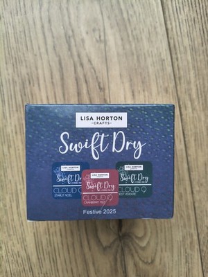 Lisa Horton Crafts Cloud 9 Swift Dry Hybrid Stempelkissen Trio Brandneu 3er Pack