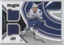 2013-14 Upper Deck Black Diamond Double Jerseys Jordan Schroeder #VAN-JS 9jh