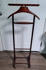 Fratelli Reguitti Brevettato Italy Valet Butler Rack Suit Stand Vintage Prop MCM