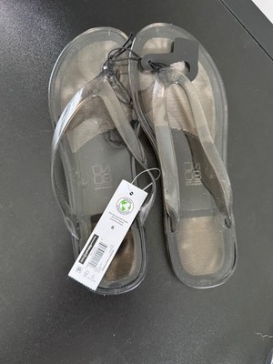 No Boundaries Women's Beachwear  Sandal Size 6 NWT Black