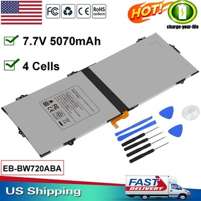 NEW EB-BW720ABA Battery For Samsung Chromebook Plus V2 XE521QAB XE520QAB 5070mAh