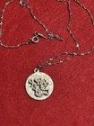 Vintage Sterling Silver 925 Necklace With Pendant” I Love You” — photo 2