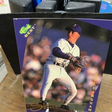 1993 Classic Best Gold #191 Shawn Estes Bellingham Mariners Baseball Card