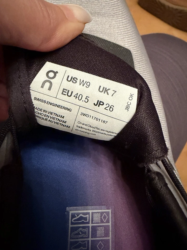 On Cloudflash Sensa Lunar Amethyst Limited Edition Gr. 40,5 - Bild 4 von 4