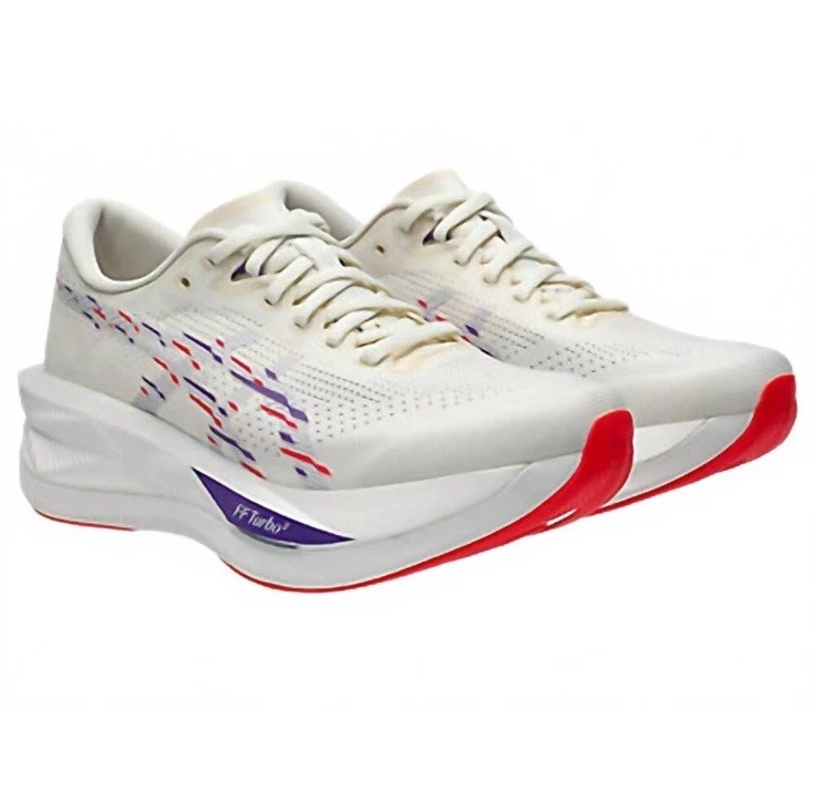 Asics Women\'s Bright Red Running Shoes with White & Purple Accents ASICS Noosa Tri 16 Women main image 3