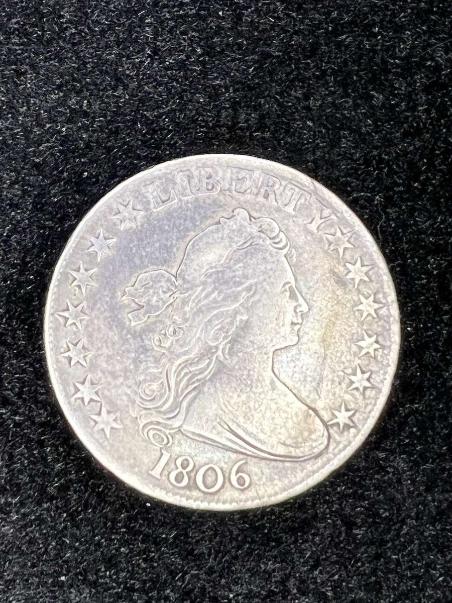 1806 Year US Early Half Dollar Coins (1794-1839) for sale | eBay