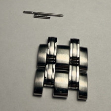 OMEGA Armband-Glied Edelstahl Silber 18,38 mm...