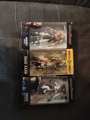 McFarlane Toys Mortal Kombat Shao Khan Baraka Raiden 7'' Action