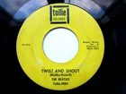 THE BEATLES - TWIST AND SHOUT / THERE IS A PLACE Tollie - EX+ 45 RPM RECORD