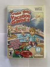Cruise Ship Vacation Games Nintendo Wii Video Game Complete