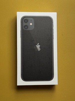iPhone 11  64GB BLACK EMPTY BOX ONLY Apple OEM
