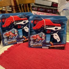  2 Adventure Force Cryoblast Toy Gun Electronic -Space Blaster - Lights Sounds