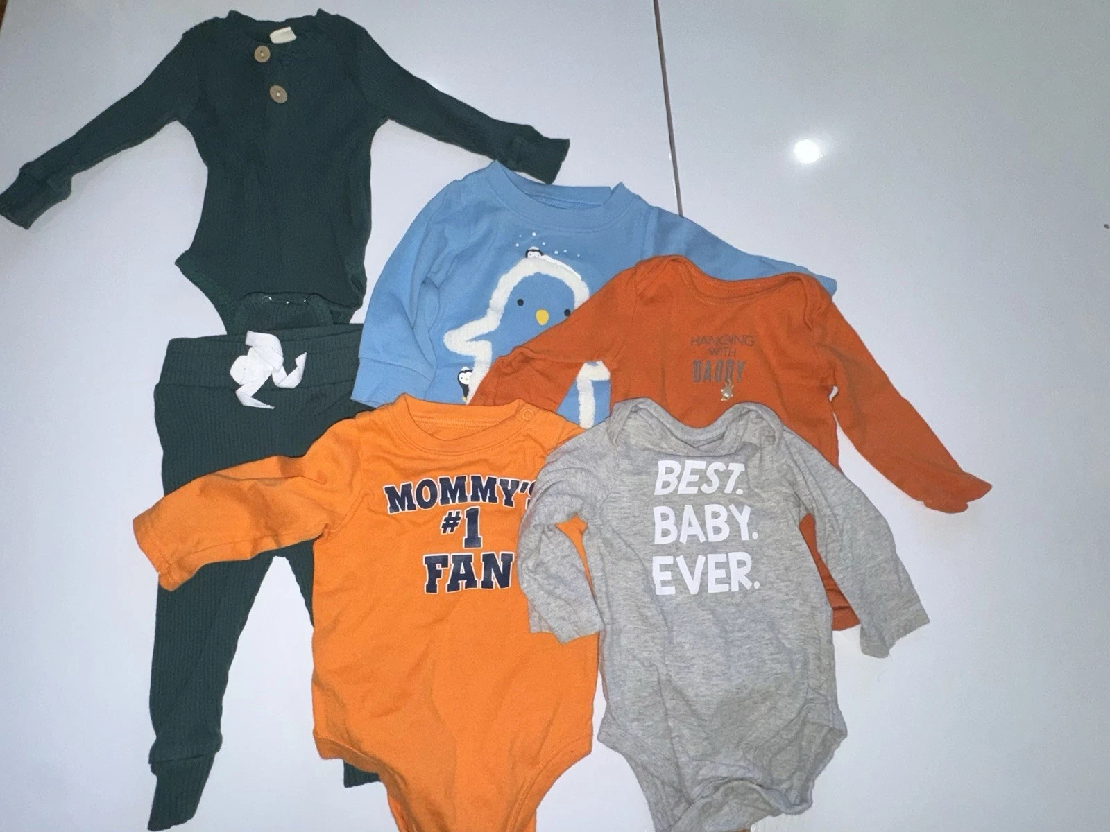 baby boy clothes 5 pcs. Read Description
Opens in a new window or tab