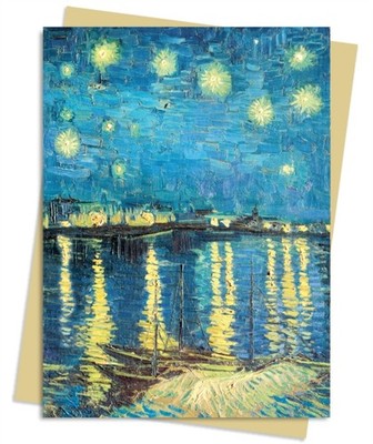 Vincent van Gogh: Starry Night over the by Flame Tree Studio CARDS / POSTCARDS