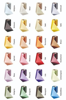 Kranz- und Schleifenband für Computerdruck Super Satin uni
